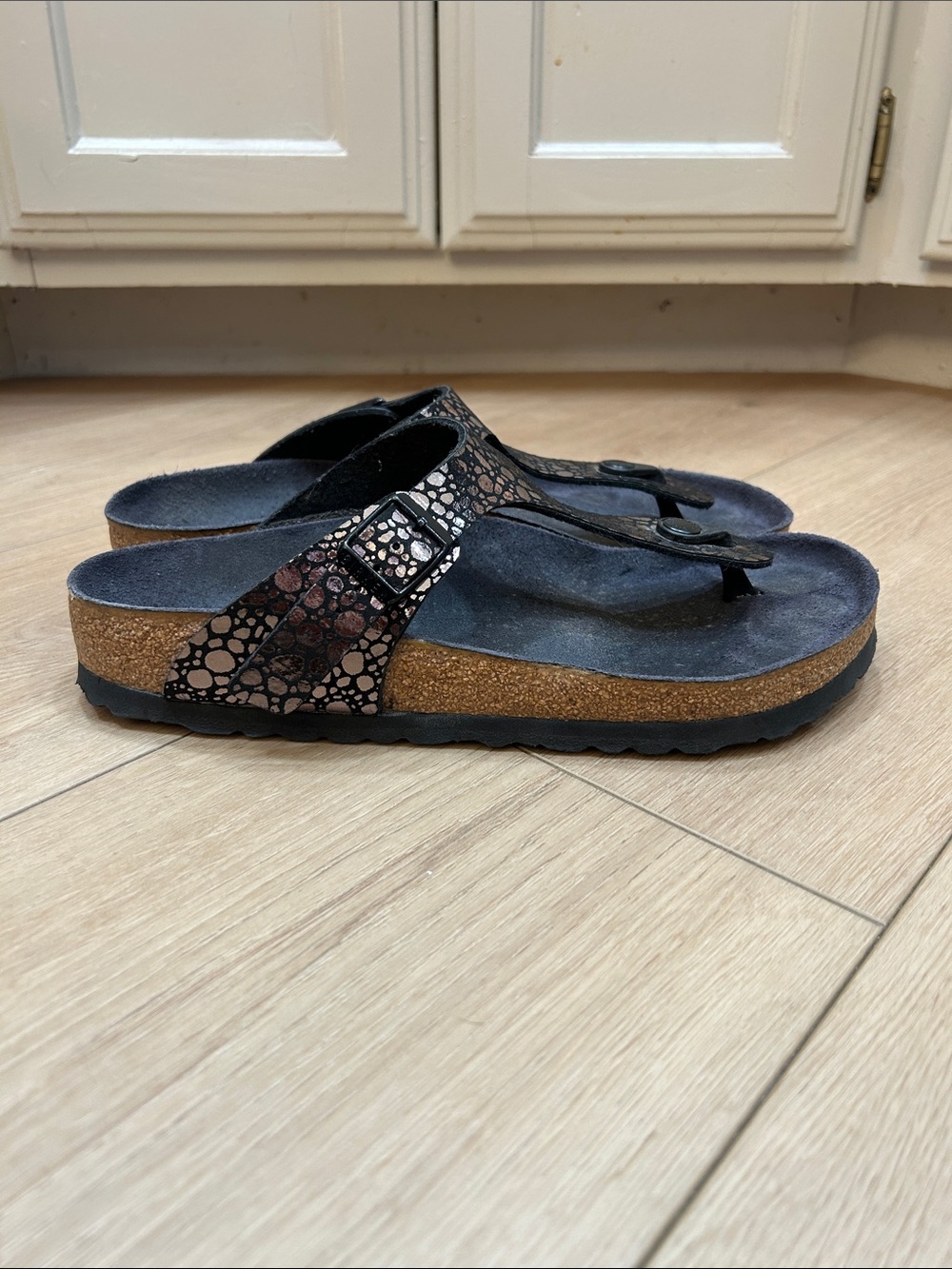 Birkenstock Metallic Stones Sandals Size 40